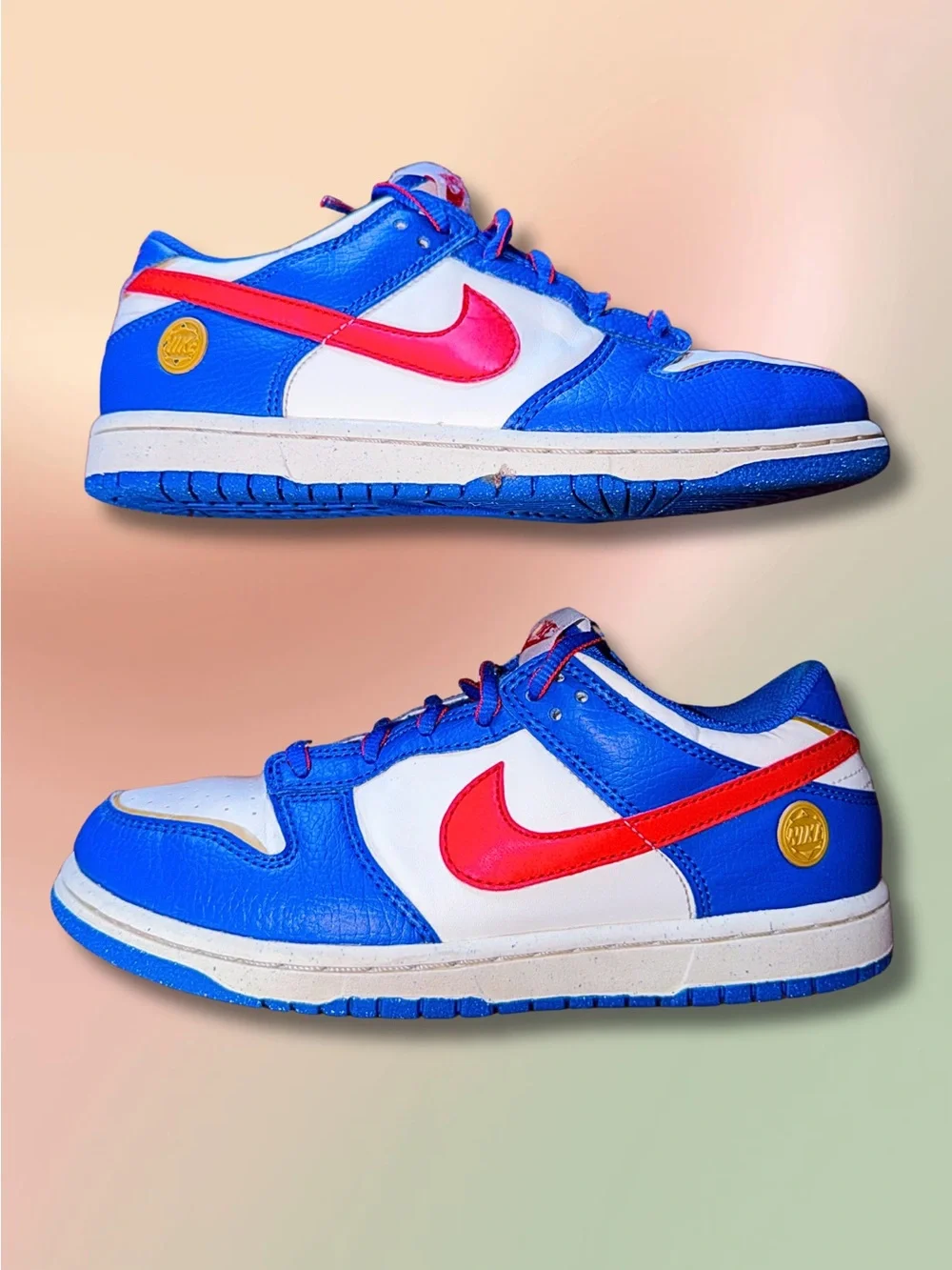 Nike Dunk Low GS 3Y “Unlock Your Space” Blue Red Gold FN0067